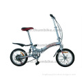 Top sell Good quality 6 speed Mini 16"Folding bicycle(TMF-16BA)